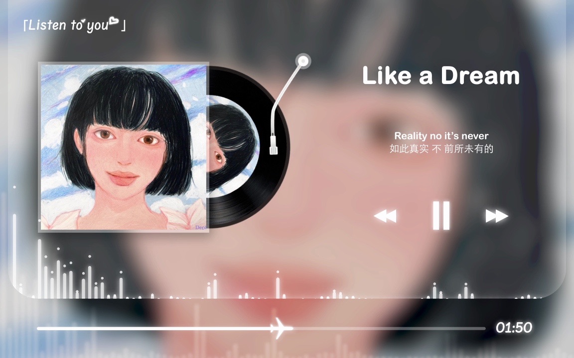 [图]【日推歌单｜R&B 】“愿所有美好如期而至 所有幸运不期而遇”｜《Like a Dream》