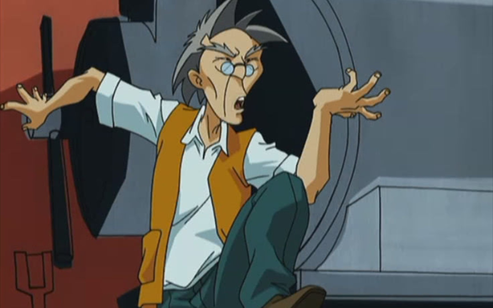 "你要跟老爹的魔法硬碰硬吗?