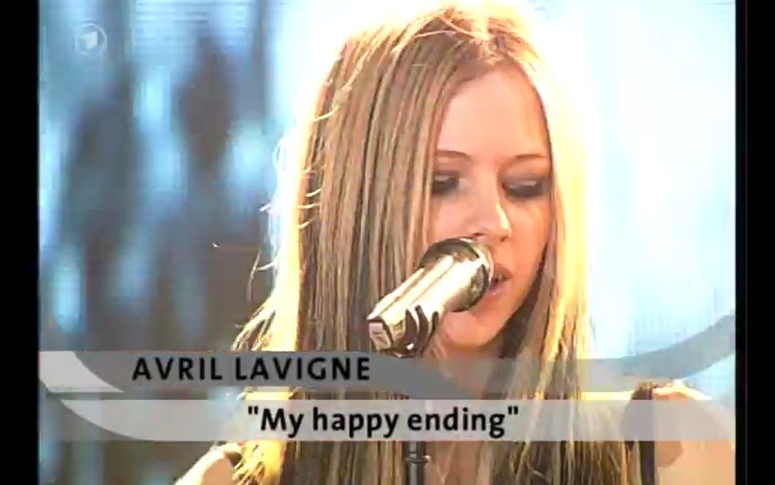 【快乐结局】Avril Lavigne  My Happy Ending 2004.07.17哔哩哔哩bilibili