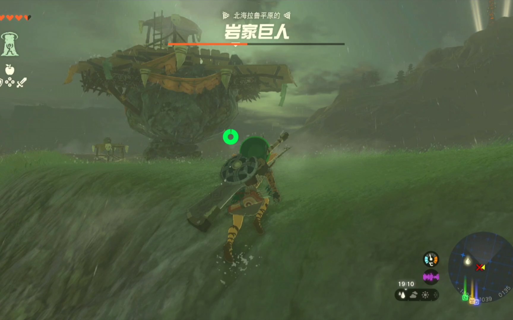 "岩石巨人""岩家巨人"打了好几次,站不住,不容易!