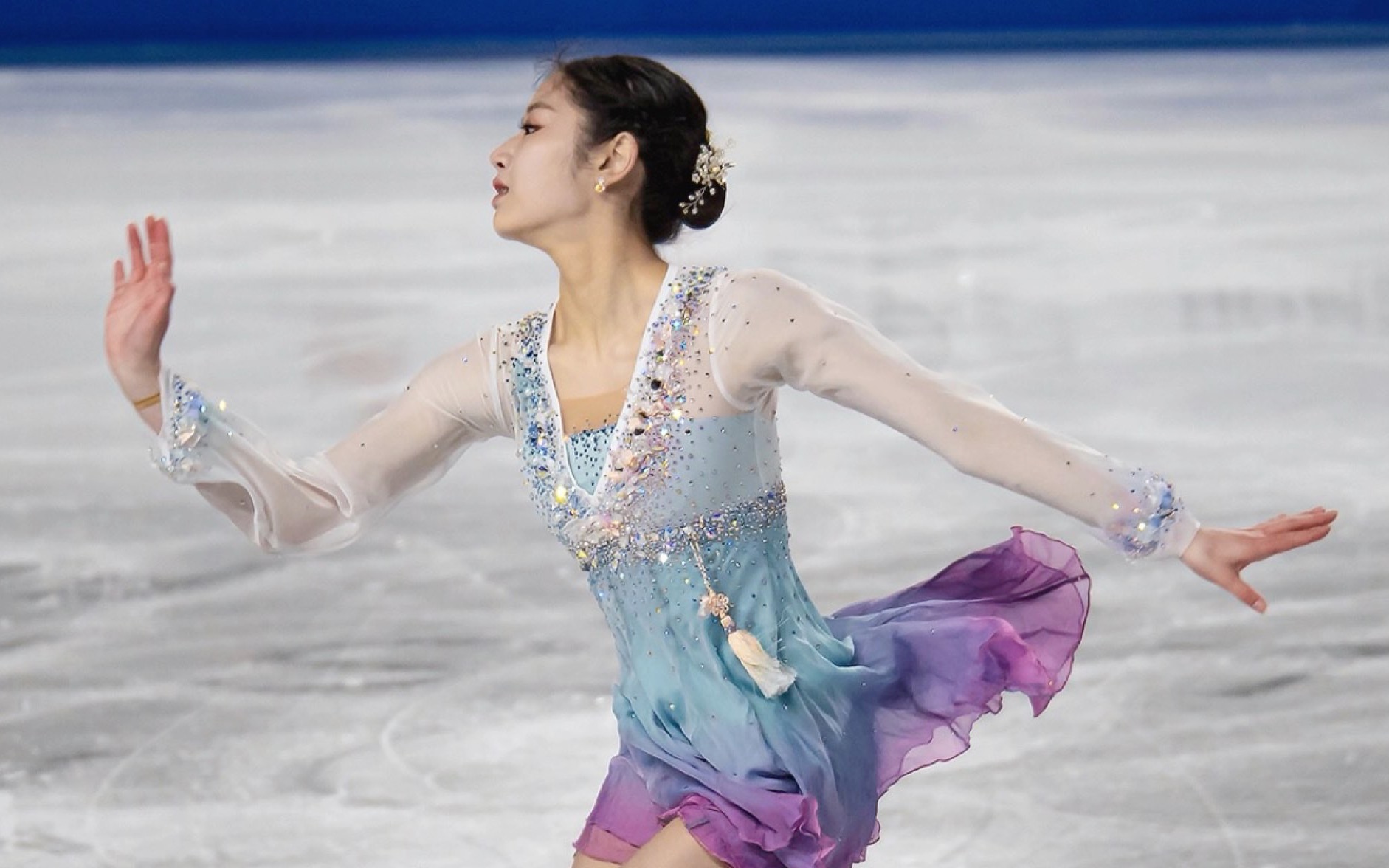 16) 韩国分级别锦标赛女单自由滑 花样滑冰