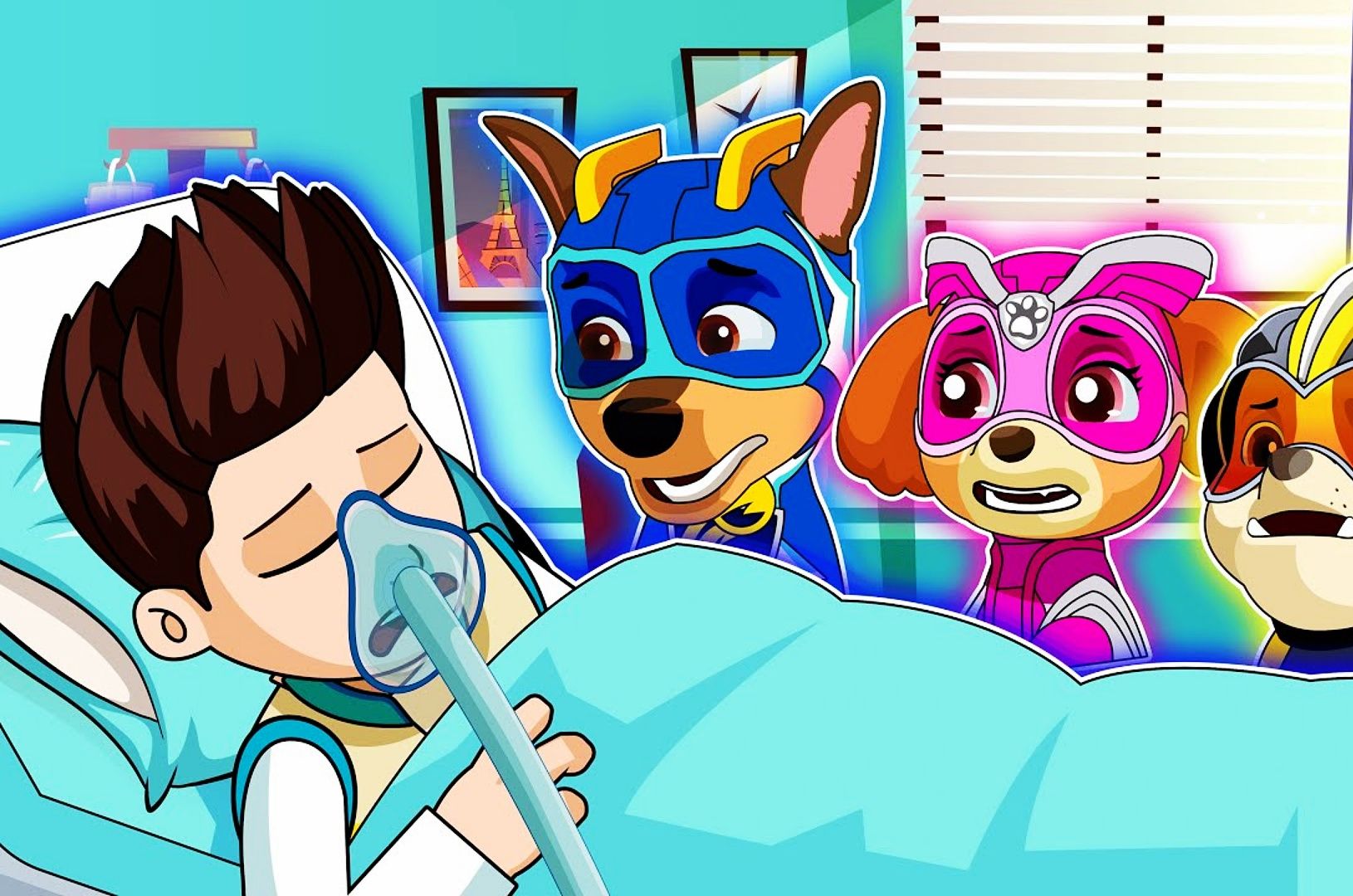 汪汪队动画:莱德完成终极救援任务受伤昏迷,醒醒队长不要丢下我