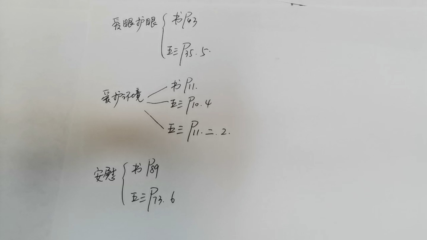 [图]部编版语文四年级上册口语交际要点拆解和例题（爱眼护眼，爱护环境，安慰）