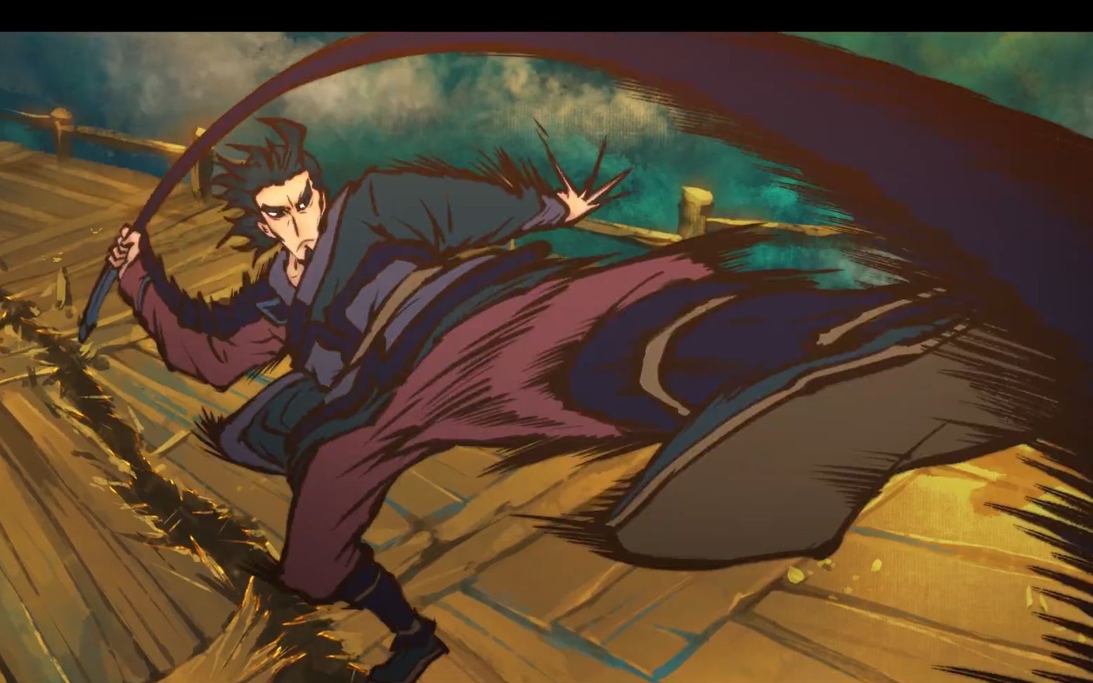 雾山五行八蒙山在进来看看来自国漫的超燃水墨风打斗帅出天际