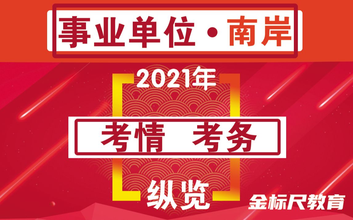 【考情考务纵览】 2021年南岸 四季度 事业单位面试考情速递!哔哩哔哩bilibili