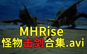 Télécharger la video: 【MHRise】怪物地盘斗争（击剑）合集 附时间轴