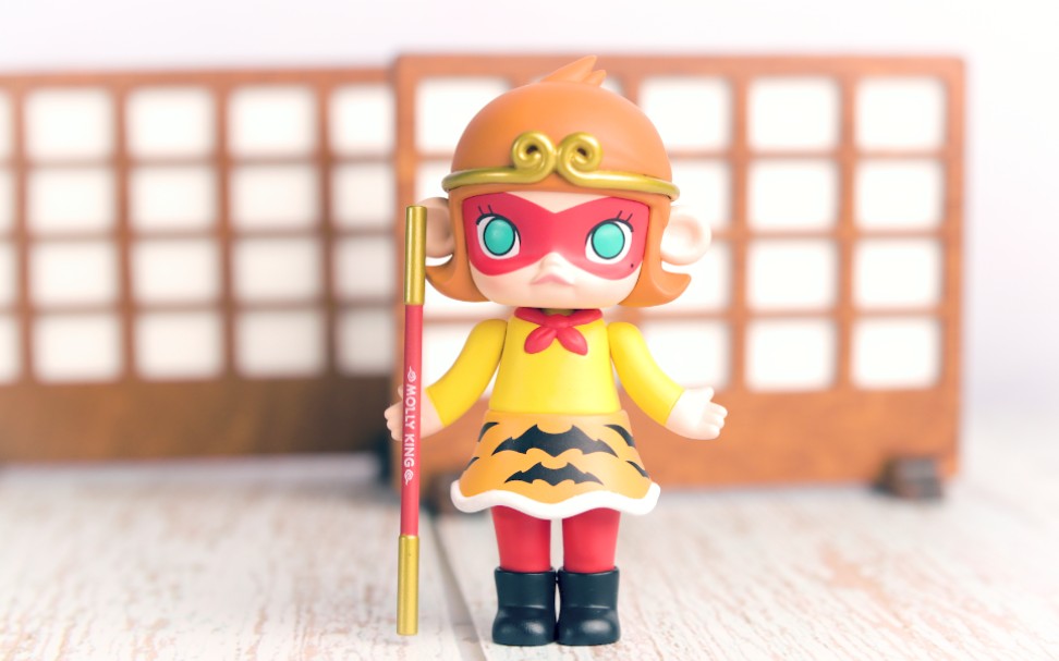 斩妖除魔的猴哥泡泡玛特西游孙悟空