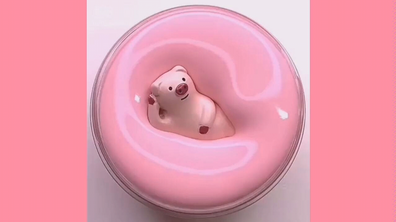 【ins搬运】纯色质感史莱姆合集*4(含少量填充物)_哔哩哔哩 (゜-゜)つ