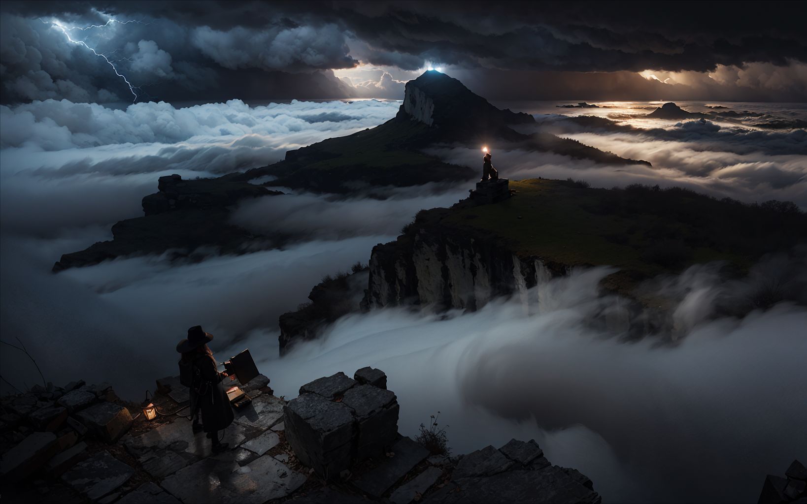 【stable diffusion】壁纸级史诗场景分享