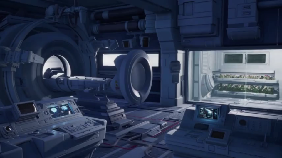 【asmr未来科技感氛围】| 未来太空实验室氛围