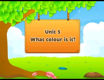 [图]小学英语精通版三年级上册Unit5 What colour is it?课文动画与歌谣