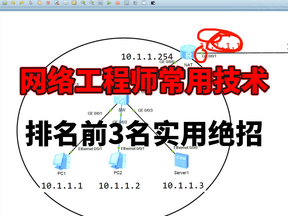 网络工程师常用技术,排名前3名实用绝招!哔哩哔哩bilibili