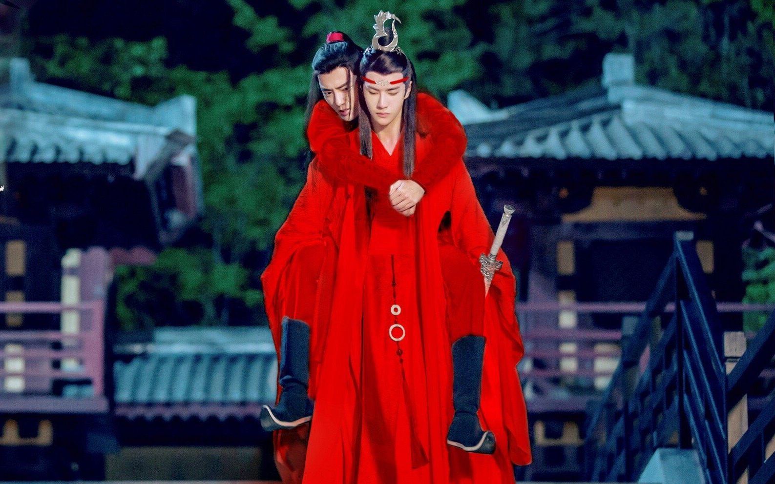 剧版忘羡春节快乐给大家拜年了