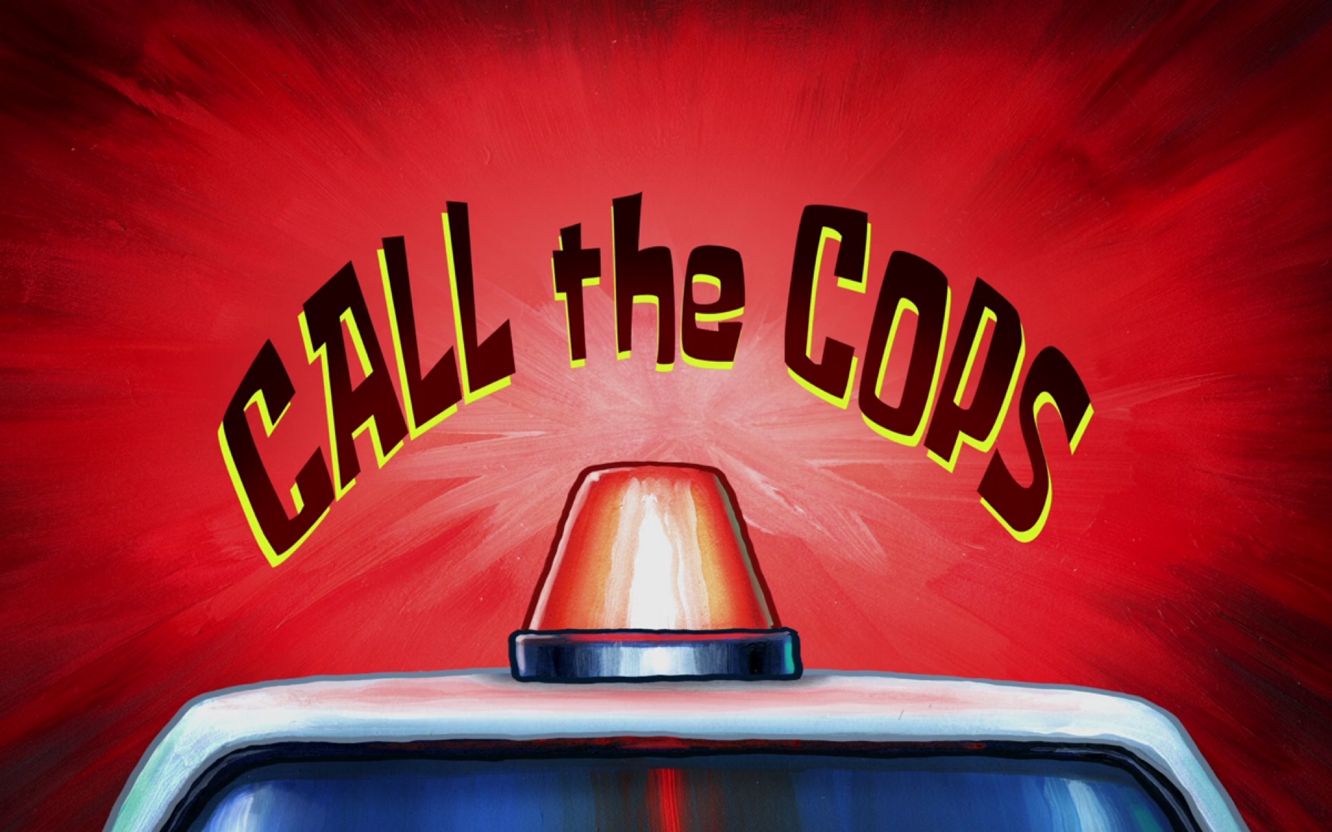 【海绵宝宝】Call the Cops(报警)中文配音完整版哔哩哔哩bilibili