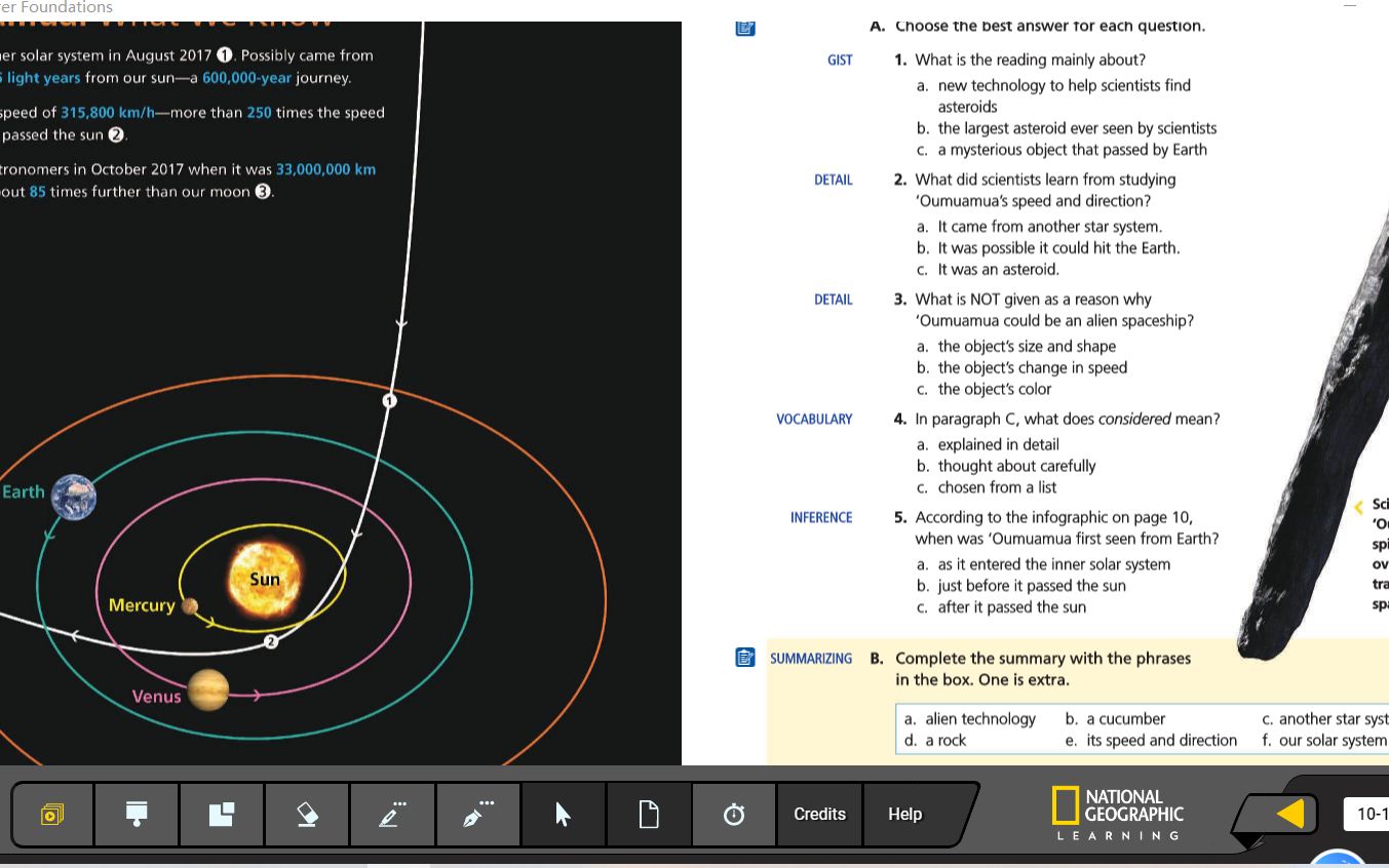 [图]国家地理阅读探索者 基础级 精讲 Reading Explorer -Foundation-Unit-1A-4