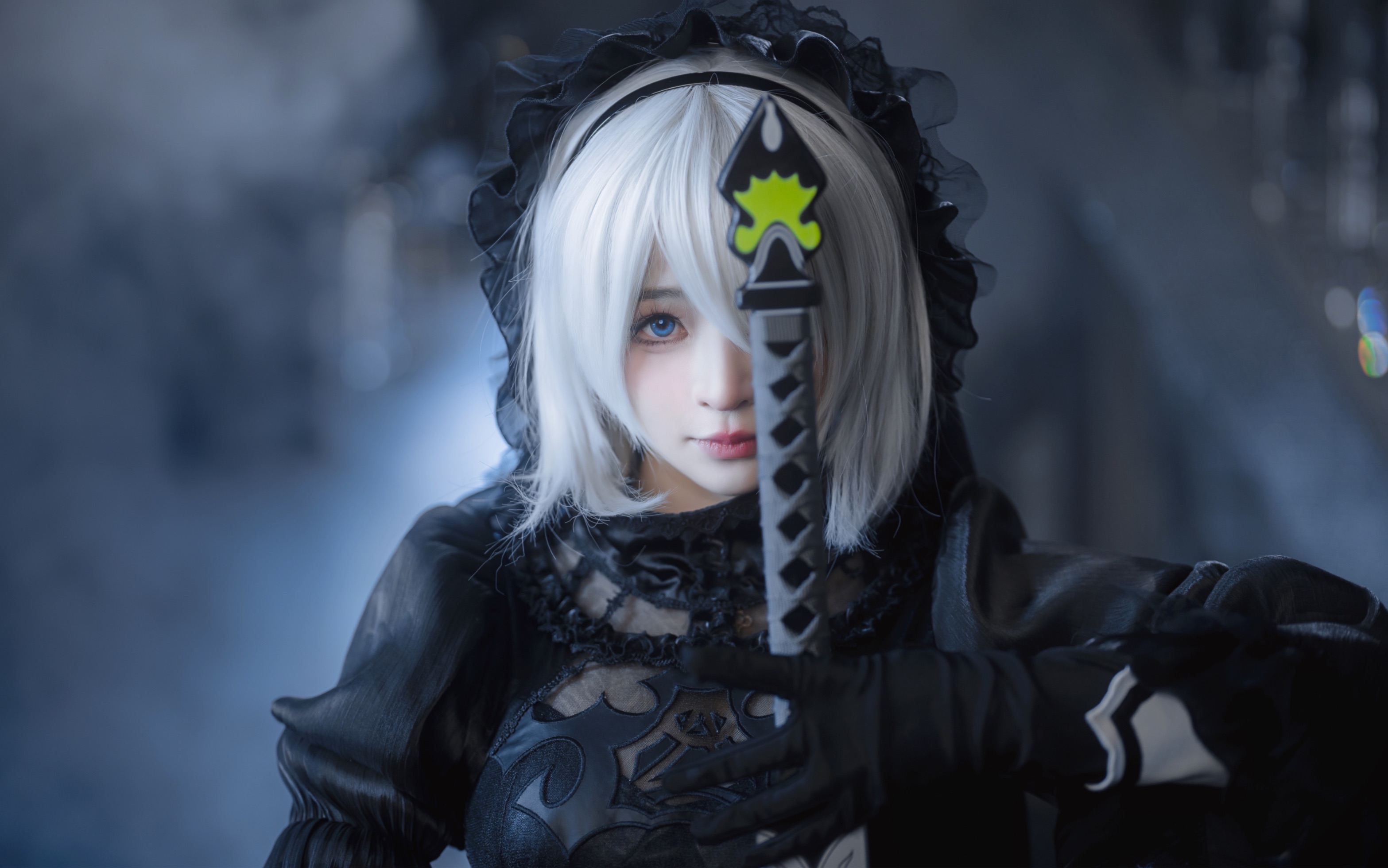 3d区怎么能没有我2b呢#【2b花嫁cos】