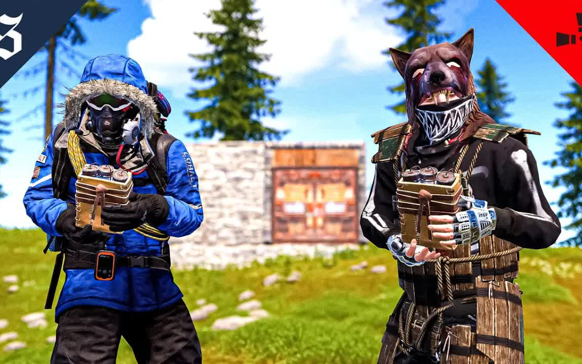 rust 话痨主播 开荒抄外挂 - duo rust #1 s23