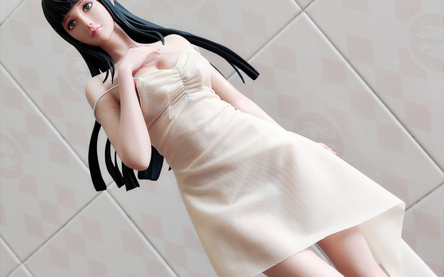 【火影忍者 雏田gk雕像】还记得为了鸣人不顾一切冲向佩恩的雏田吗!