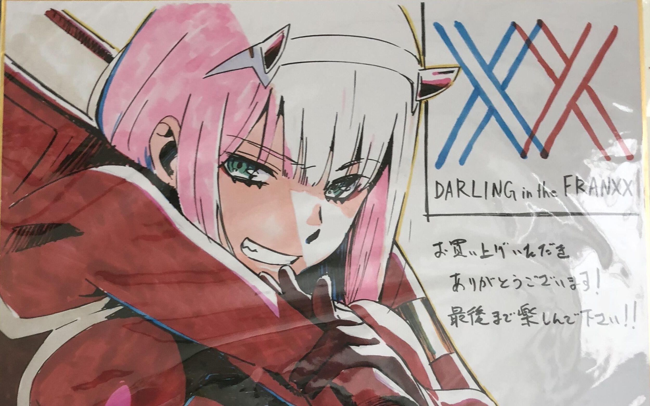 [图]国家队darling in the franxx BD第一卷开箱 特典介绍