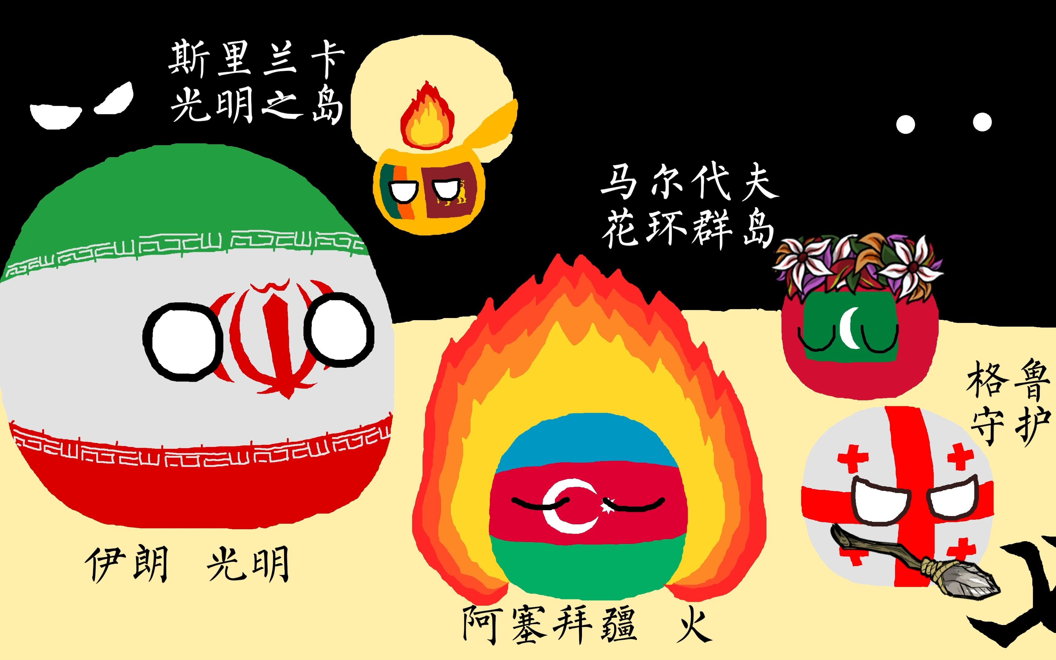 【波兰球】世界各国国名释义·亚洲篇