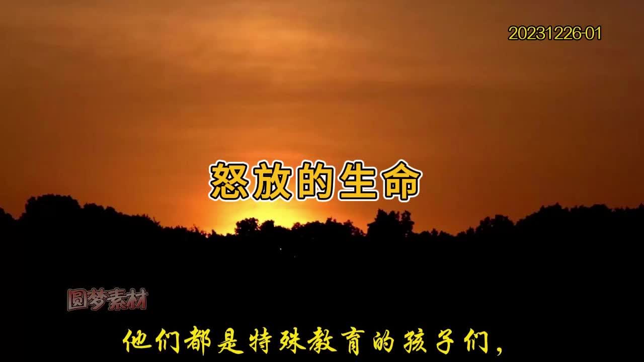 怒放的生命 舞蹈舞台led背景视频哔哩哔哩bilibili