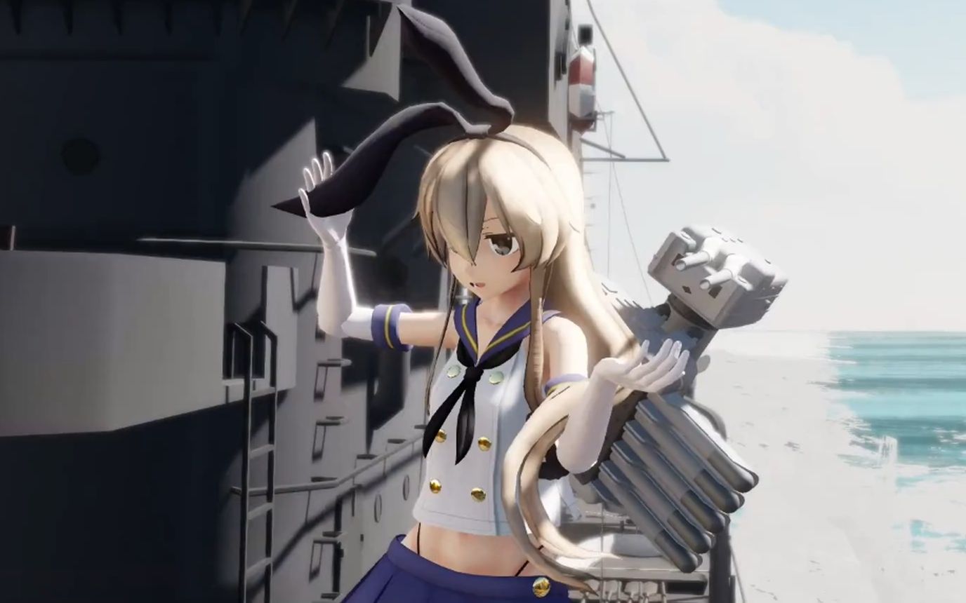 【mmd艦c】驅逐艦島風炮身上的島風的sweet devil_嗶哩嗶哩_bilibili