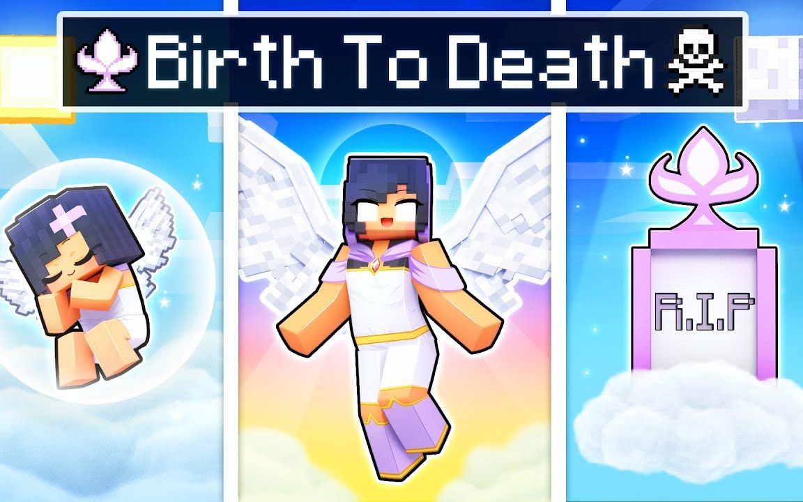 [图]【Aphmau】我的世界|神的一生BIRTH To DEATH of a GODDESS In Minecraft!