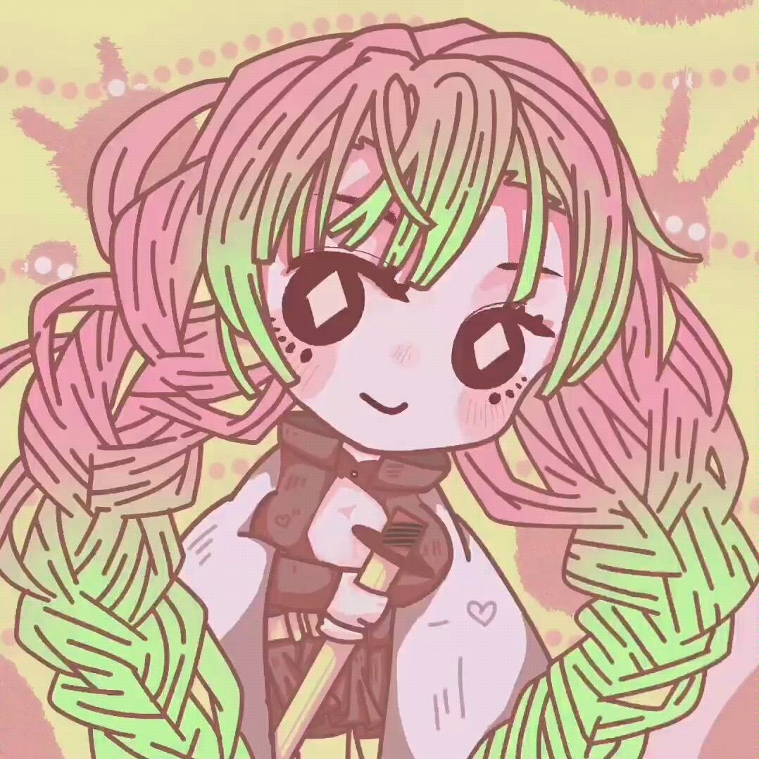 如何快速的画一个恋柱q版_哔哩哔哩 (゜-゜)つロ 干杯~-bilibili