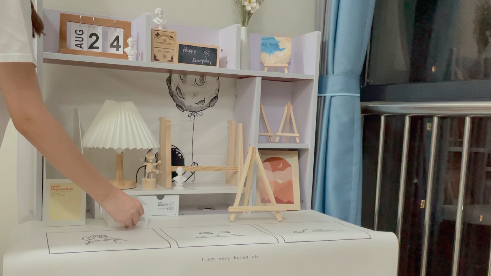 desk tour|ins风法式复古 书桌桌面改造