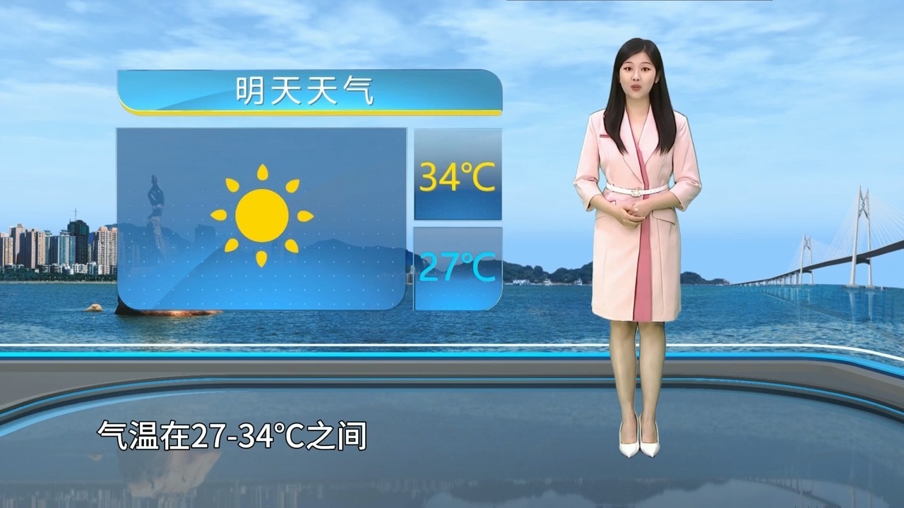 珠海最近一周天气今日情况