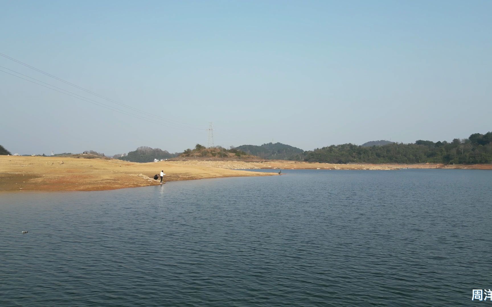 航拍 清镇市红枫湖兴隆半岛