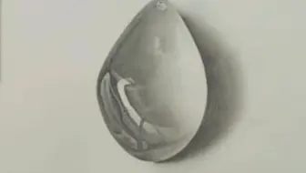 【素描教学】零基础素描教学，水晶石的画法
