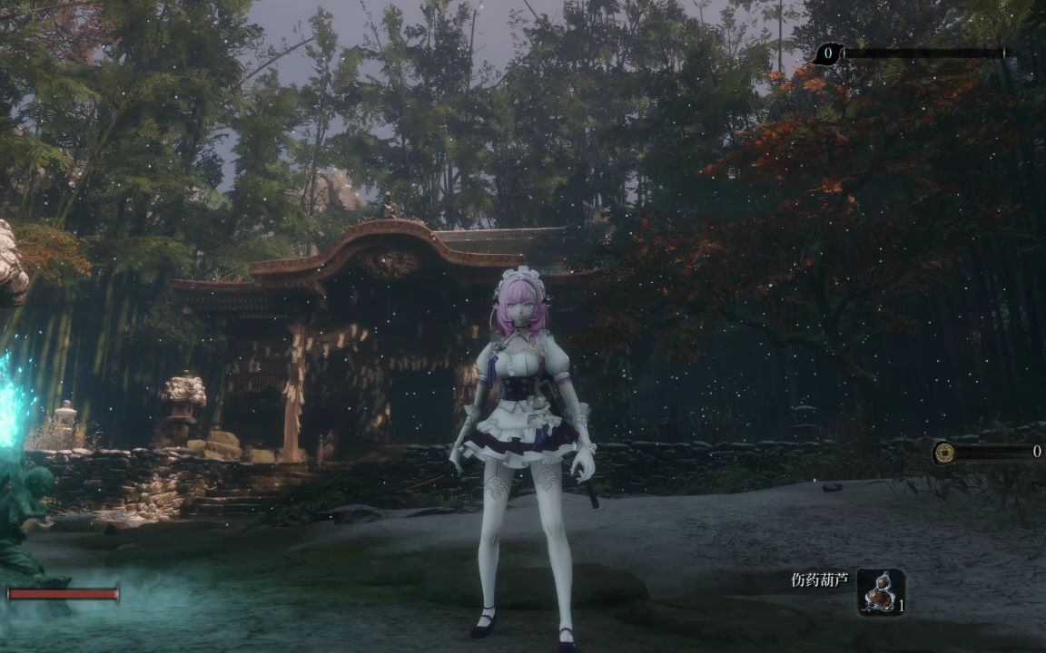 只狼mod女仆装爱莉希雅展示