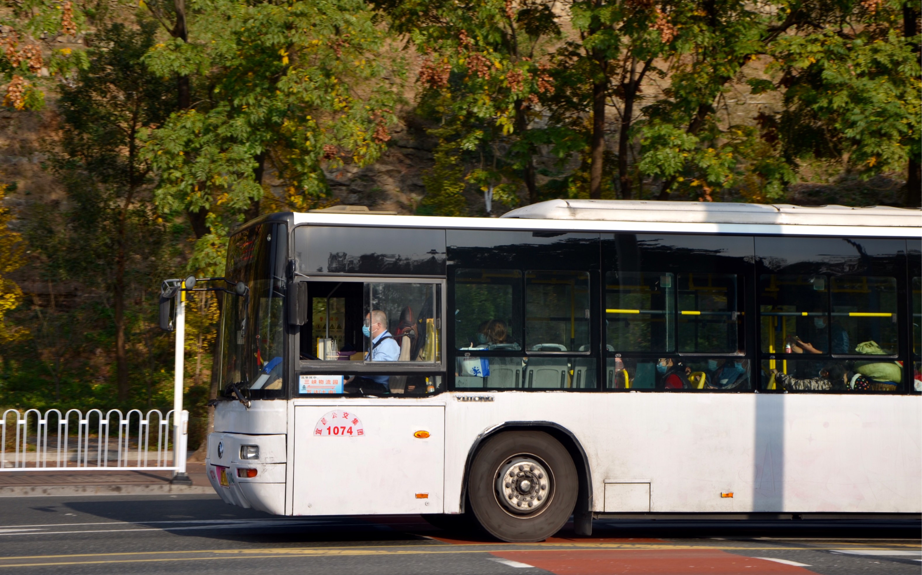 宜昌公交 宇通 zk6100hgm车辆行驶原声 b22路公交pov 西坝不夜城 开往