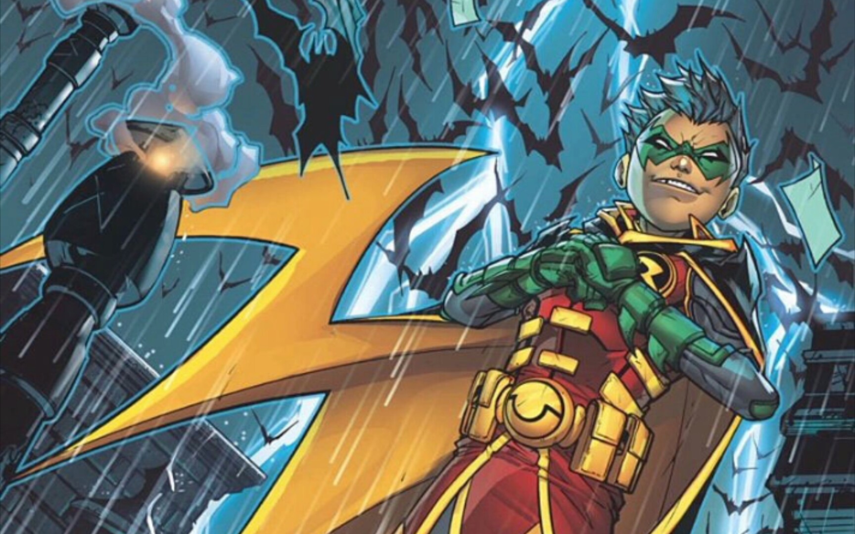 蝙蝠侠之子第五代罗宾达米安韦恩