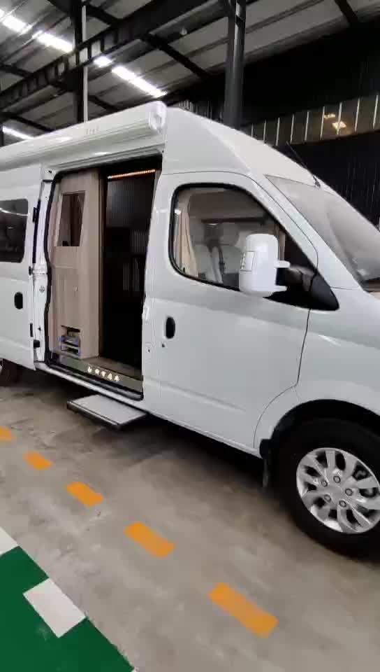 舜宇房车上汽大通v80plus长轴高顶自动挡国六竖床上下