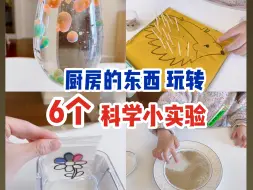 Download Video: 厨房的东西，可以做科学实验…