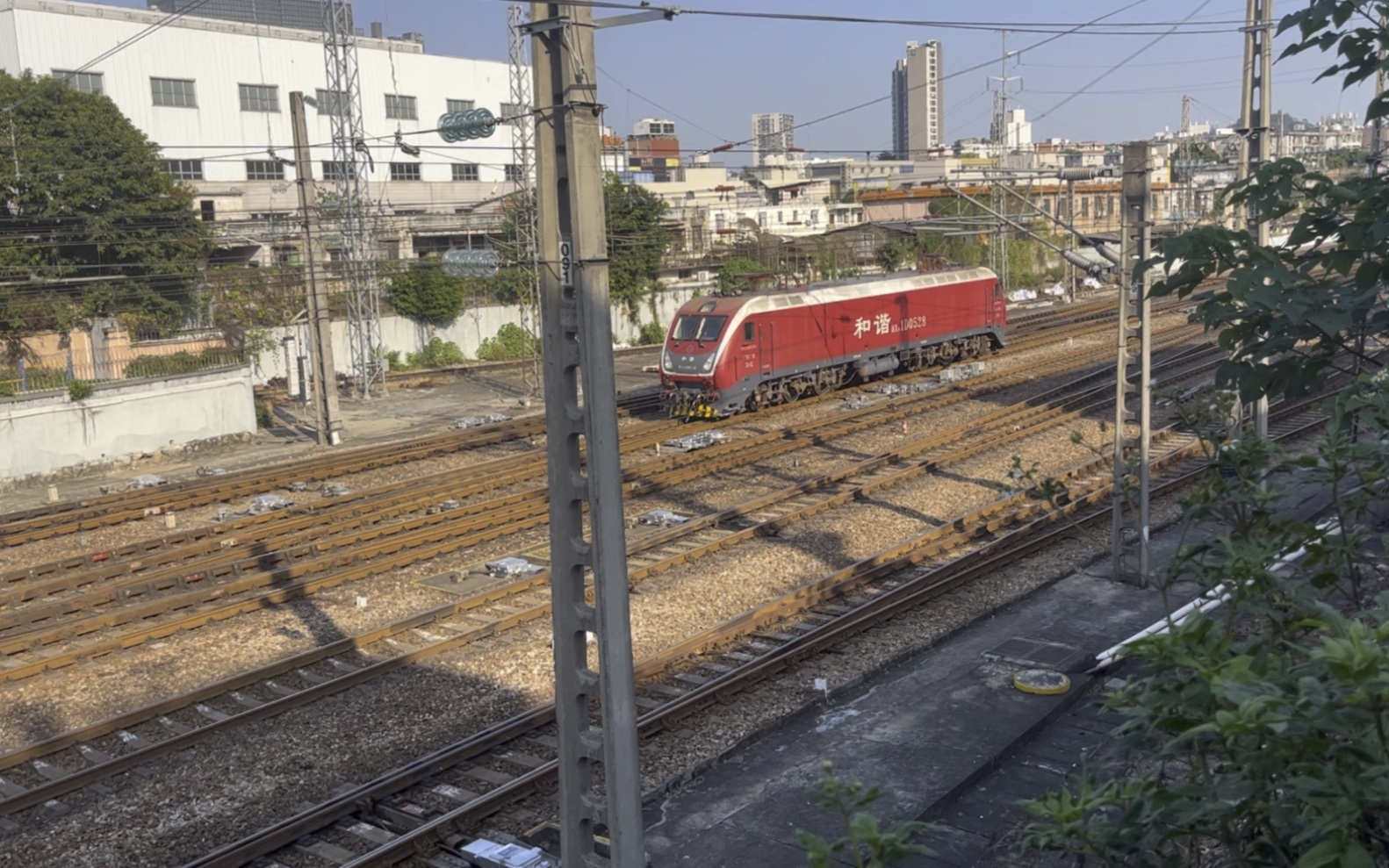 【中国铁路】hxd1d-0528回库