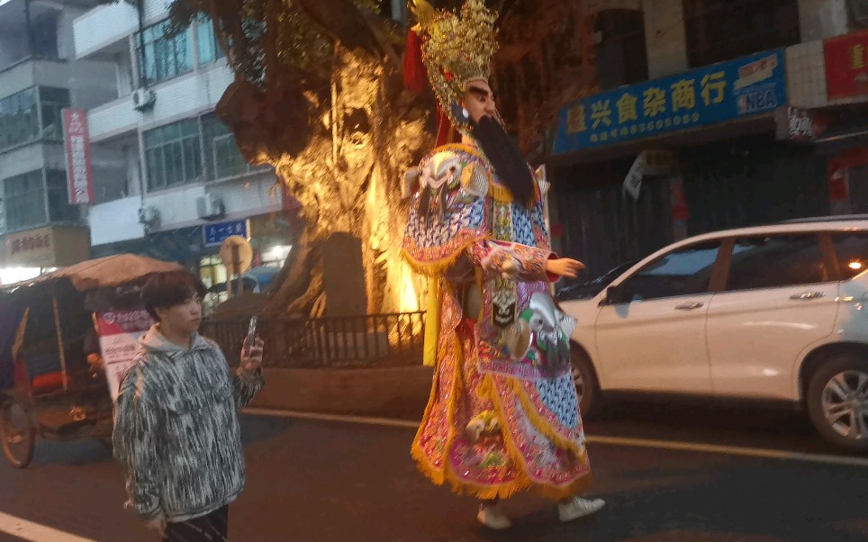 琅岐游神2022年正月初九游神