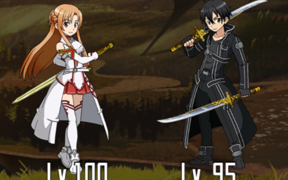 【刀剑神域记忆重组】无属排位夫妻档极限偷刀30s