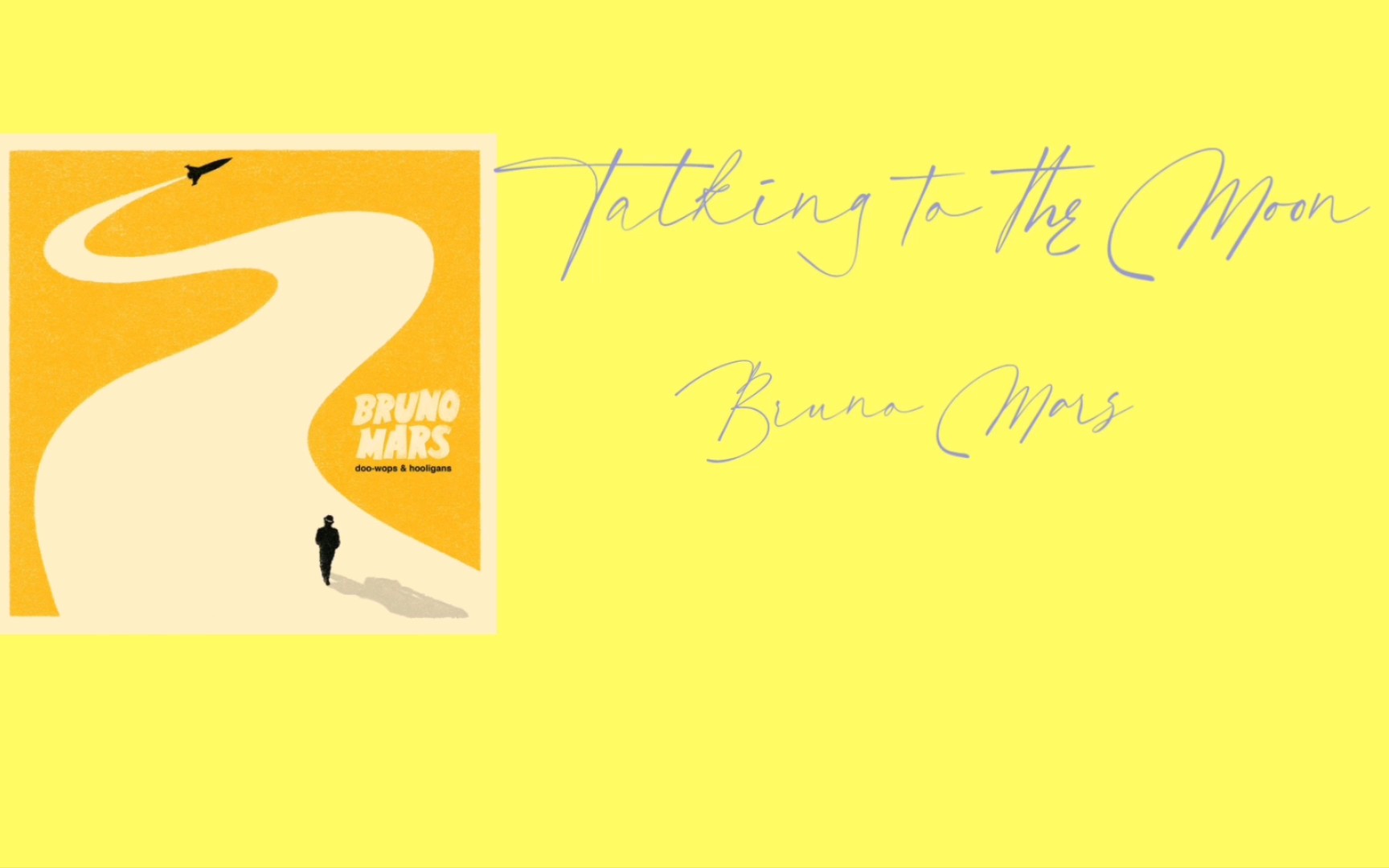 英文歌曲推荐 |《talking to the moon》