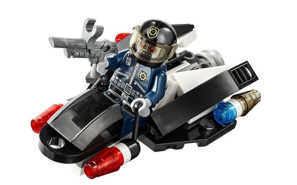 乐高 lego 30282 乐高大电影 拼砌包 超级神秘警察 2014速拼评测