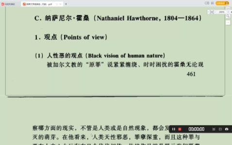 美国文学 浪漫主义时期Hawthorne《红字》+Young Goodman Brown/美国诗歌之父Whitman《草叶集》(O Captain!My ...哔哩哔哩bilibili