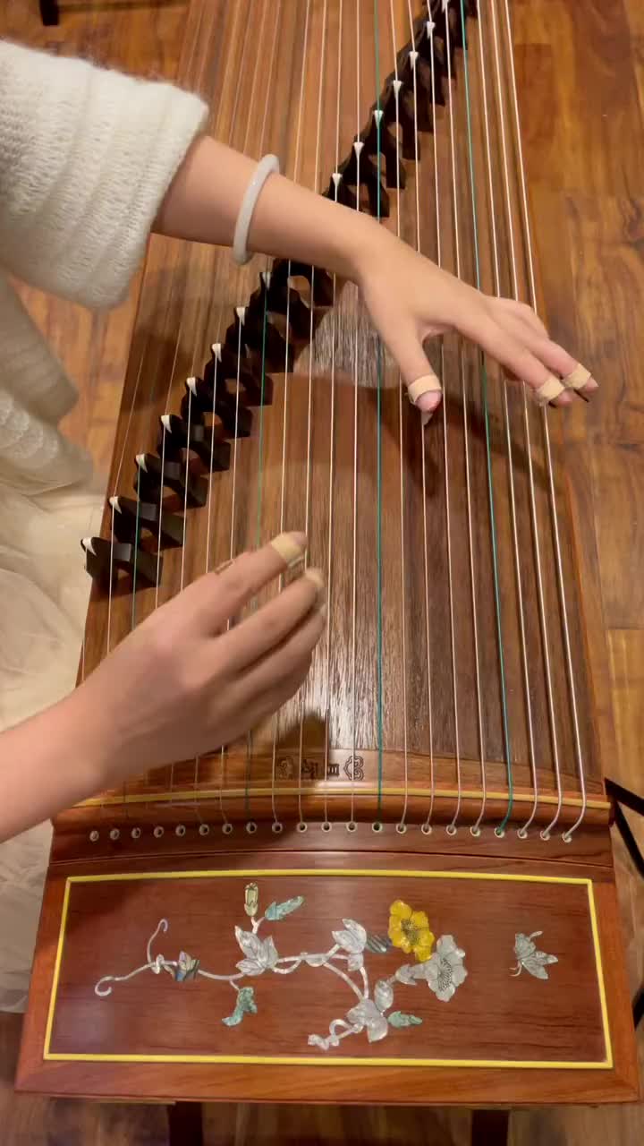 古筝曲所念皆星河纯筝版古筝古筝演奏