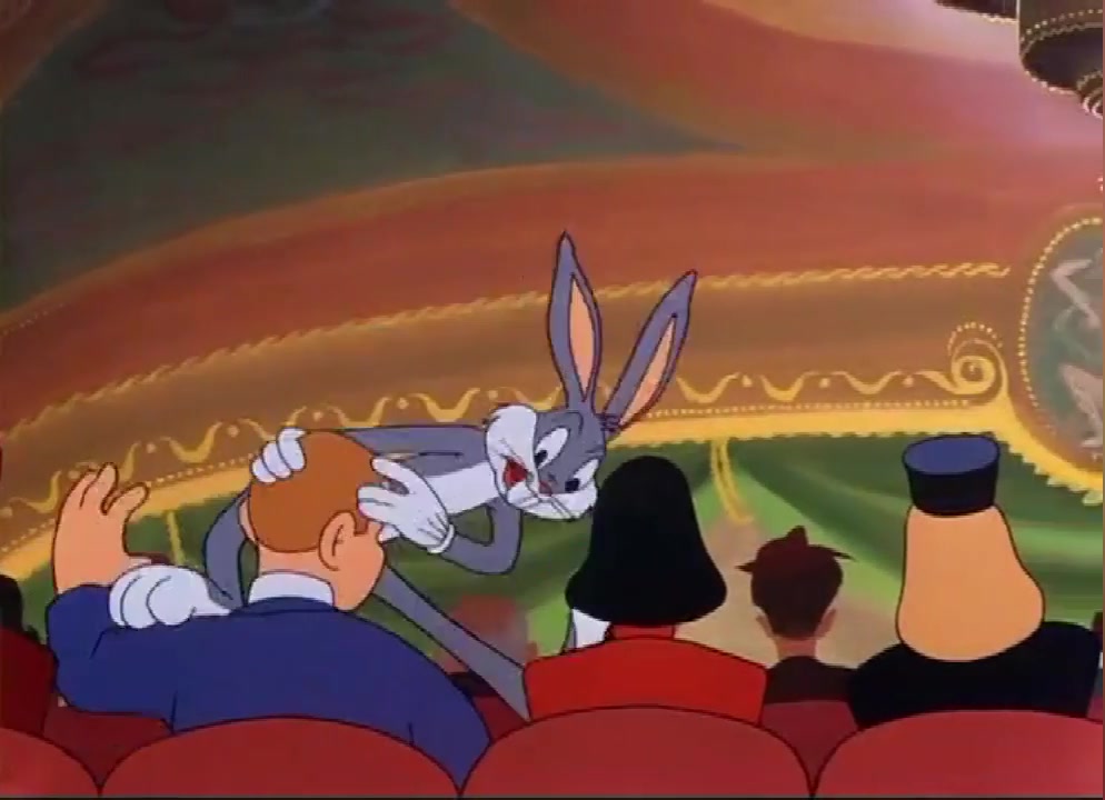 【华纳动画】生肉 兔八哥 野兔 hare do(1949)