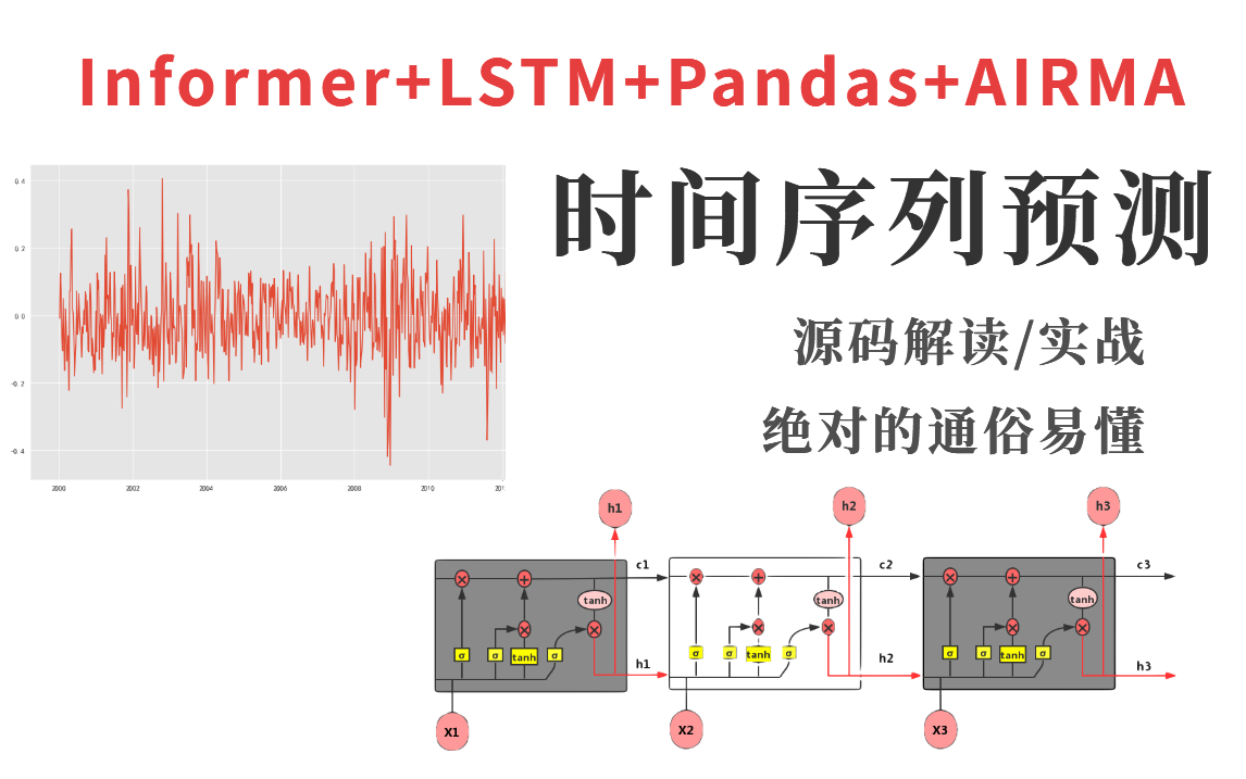 封神之作!2022年B站最强的【时间序列预测教程】7小时我居然就跟着博士学会了Informer时间序列预测源码解+LSTM+Pandas+AIRMA哔哩哔哩bilibili