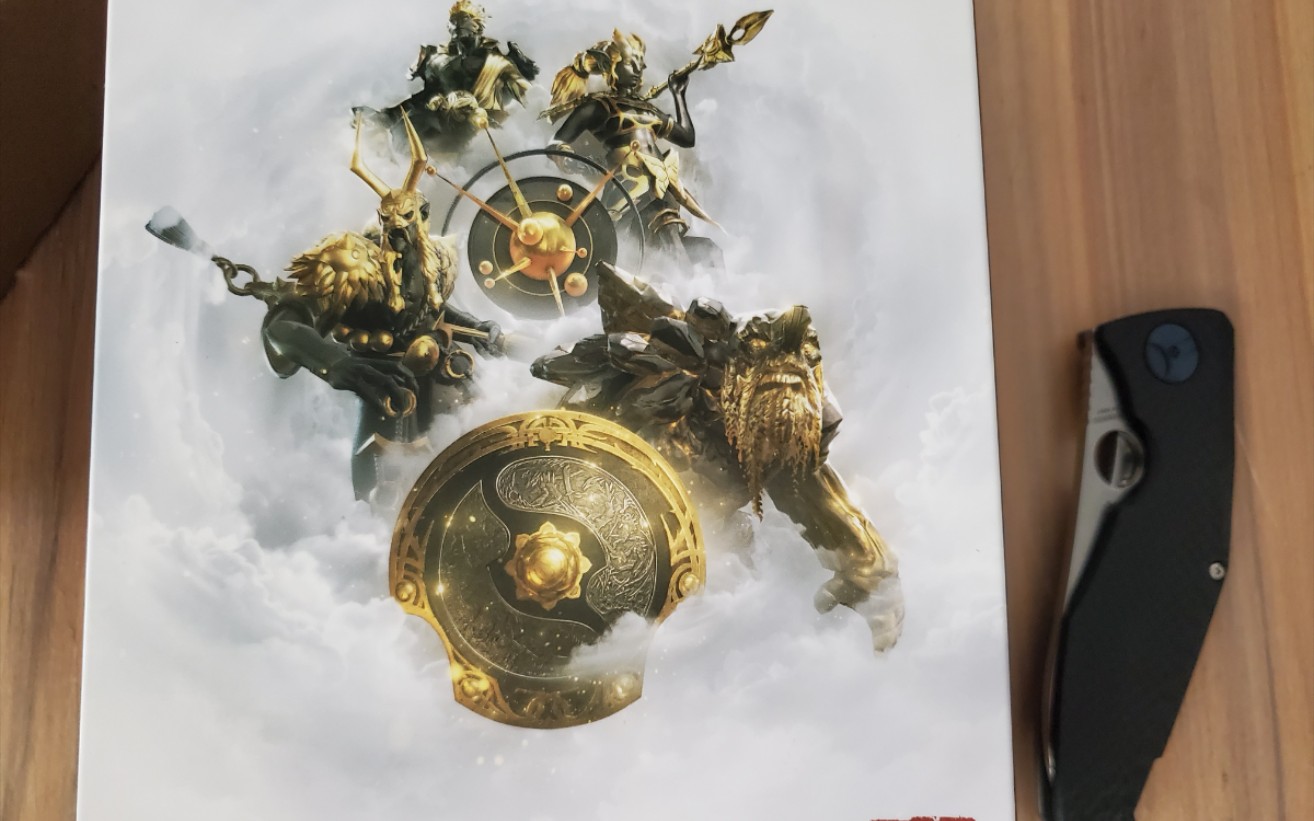 ti10dota2不朽盾开箱