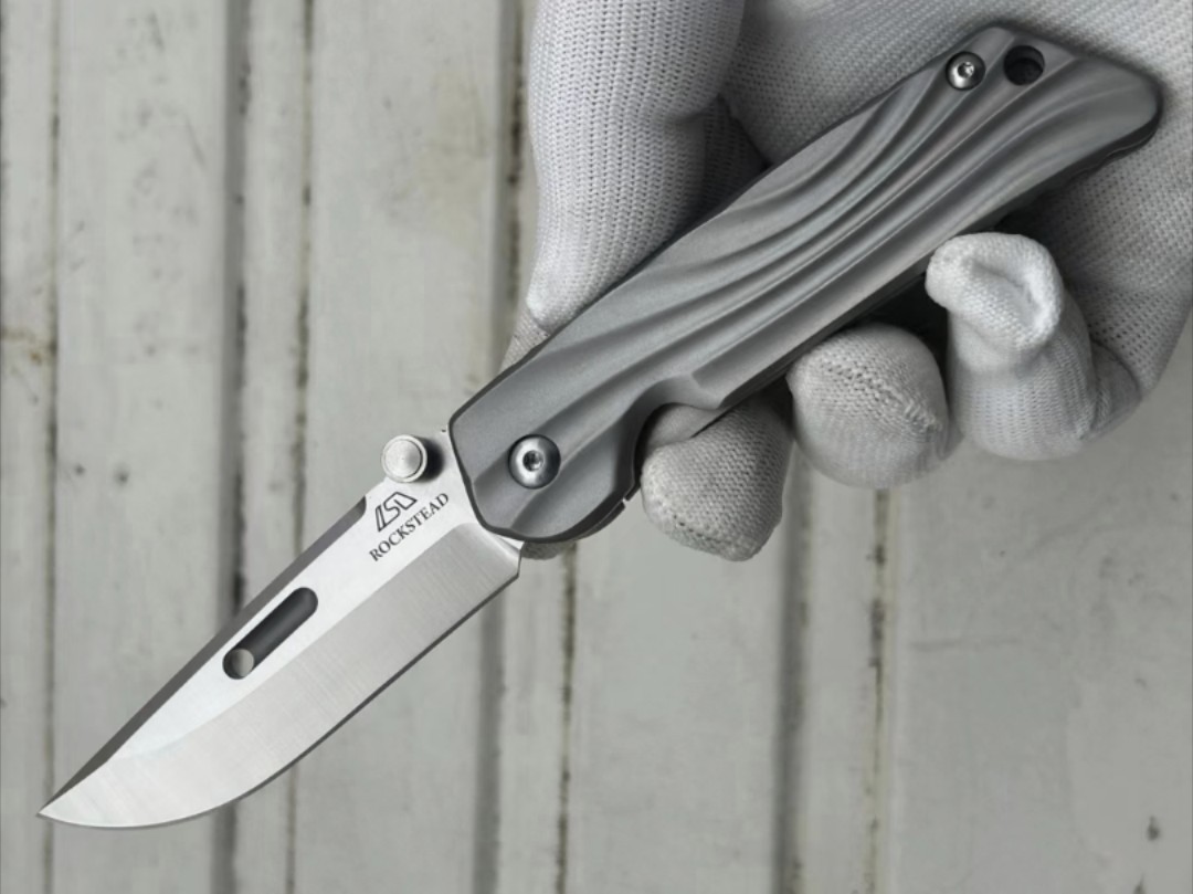 (摄影图片欣赏,未开刃工艺品)rockstead日本 花田洋 "hizen-zdp 肥前"