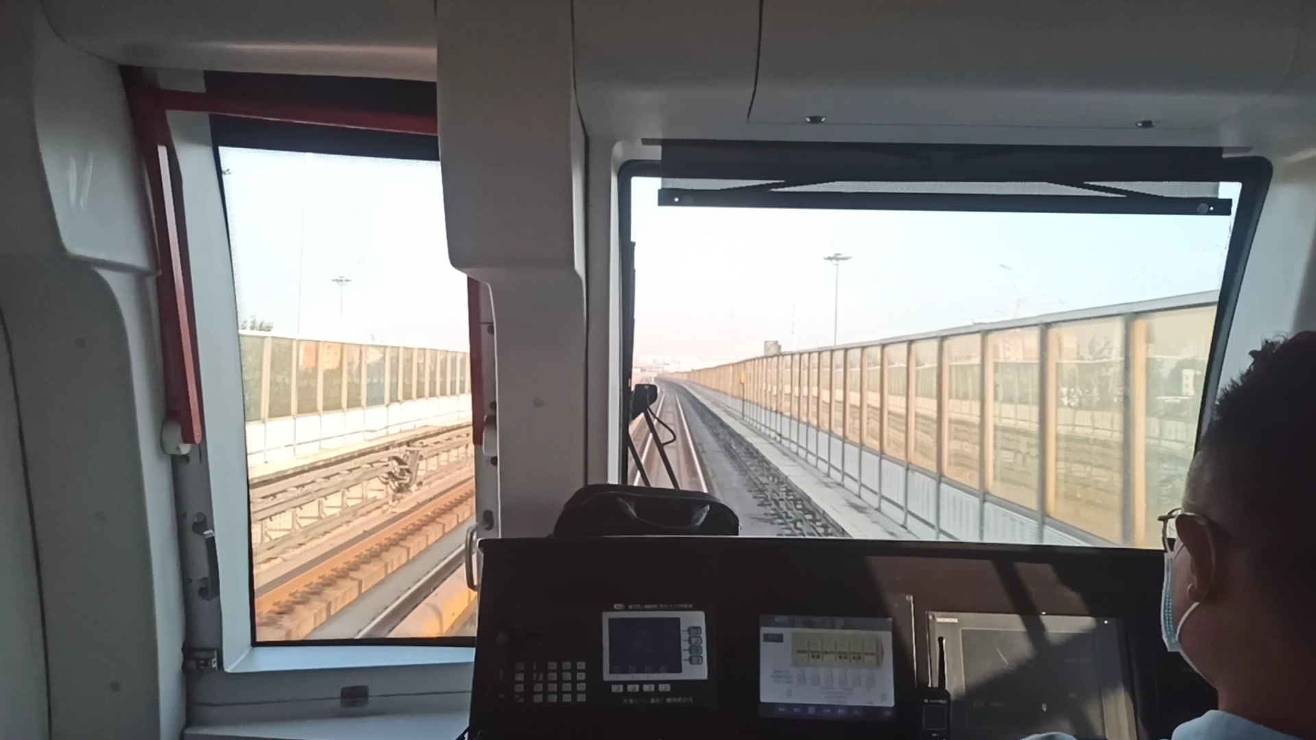 天津地铁1号线 本溪路-刘园区间前方展望pov