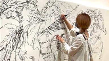 绘师百人展]遠坂あさぎ复制原画《四季廻り》开箱视频_哔哩哔哩_bilibili